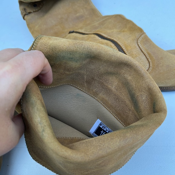 FRYE AND CO. Over the Knee Tan Leather Boots - Picture 10 of 16